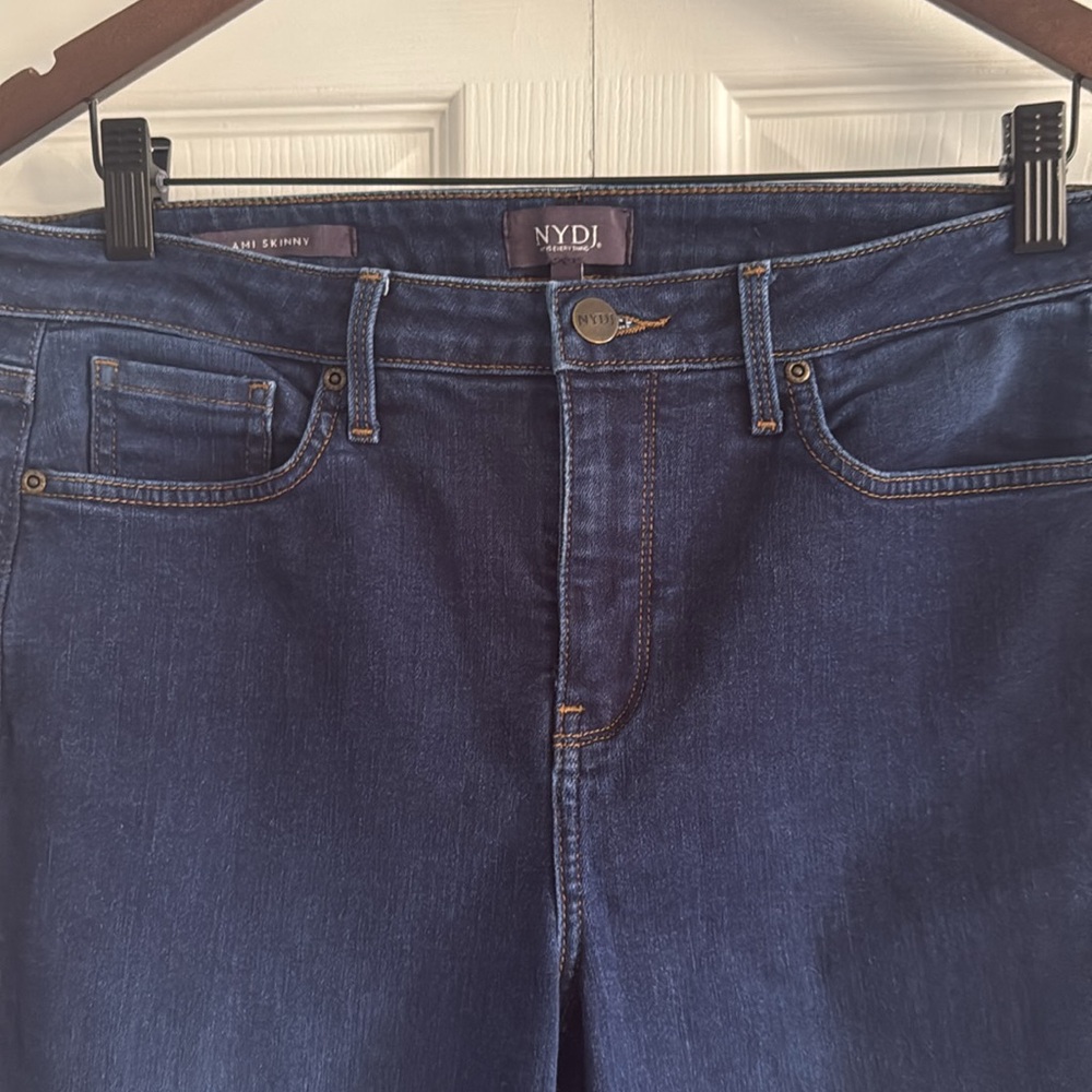 NYDJ - AMI SKINNY - Classic Blue Women's Jeans w/ Lift X Tuck Technology - Picture 6 of 16